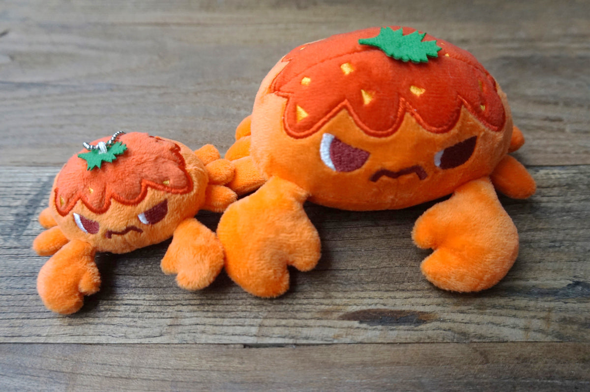 Chilli Crab Crab Plush Keychain – The Forest Factory