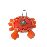 Load image into Gallery viewer, Chilli Crab Crab Plush Keychain