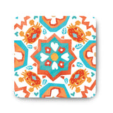 Load image into Gallery viewer, [Set of 6] Singapore Peranakan Wooden Coasters with Chilli Crab Crab