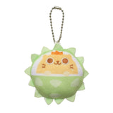 Load image into Gallery viewer, King Durian Cat Plush Keychain