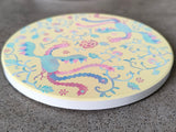 Load image into Gallery viewer, Absorbent Coaster - Double Phoenix