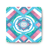 Load image into Gallery viewer, [Set of 6] Singapore Peranakan Wooden Coasters with Mer Mer the Merlion