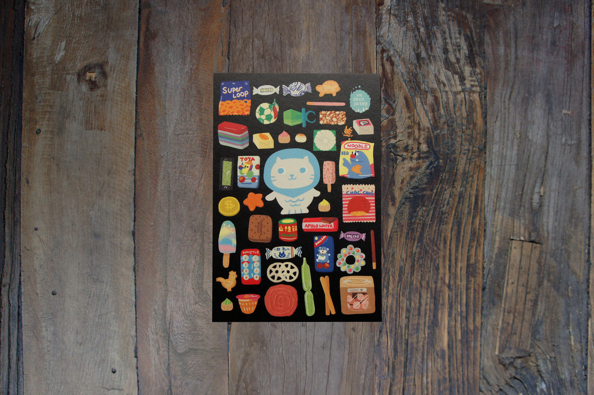 Mer Mer the Merlion Postcard Snacks – The Forest Factory